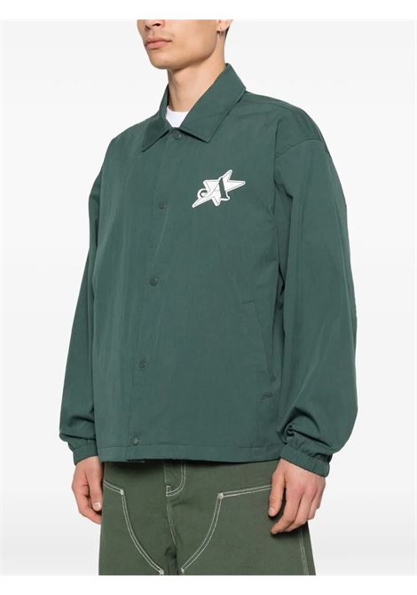 l.e.s community coaches jacket man green AWAKE NY | AWK-SP26-OT003TL